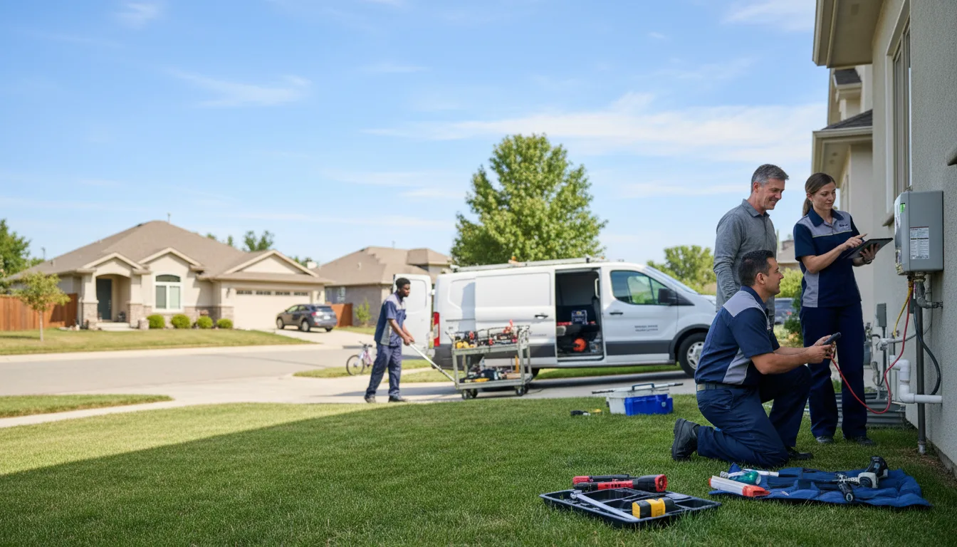 Tankless water heater service in East Walpole, MA